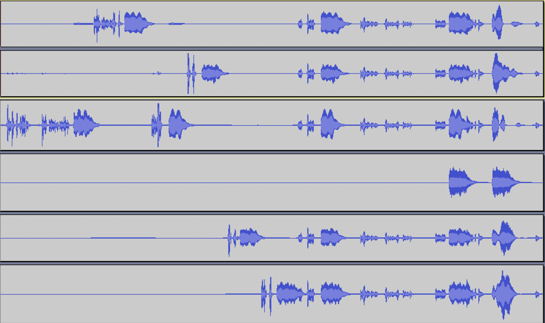 Surround5.1 Waveform